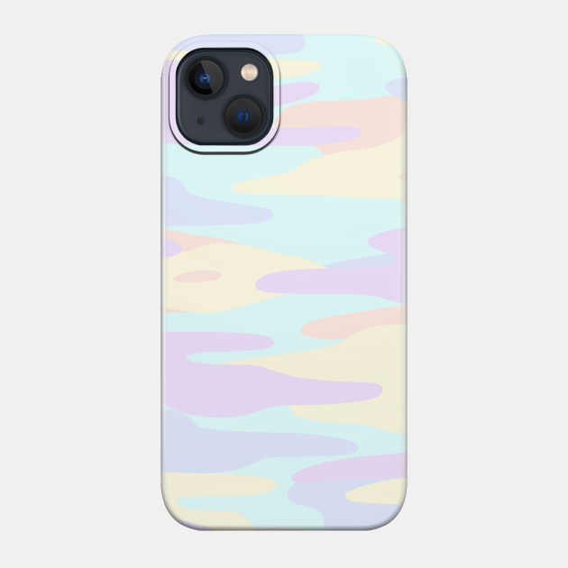 Pastel Camo pattern - Pastel - Phone Case