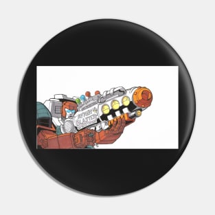 "Hooray! You scored a direct hit!" - Swerve Pin