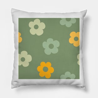 Chunky Retro Flowers - Garden Combo Pillow