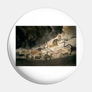 Lascaux II cave painting replica (C013/7378) Pin