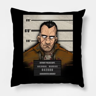 Motor City Mo Mugshot Pillow