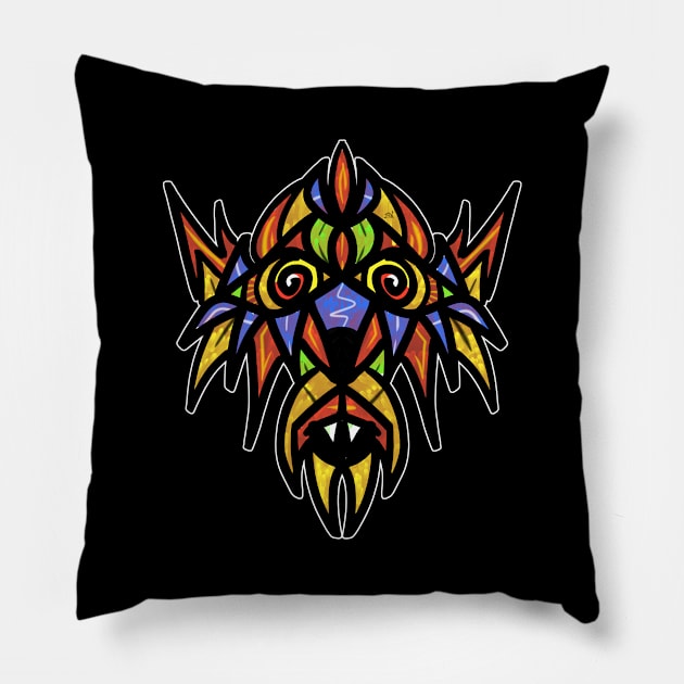 Werewolf Pillow by vincentjnewman