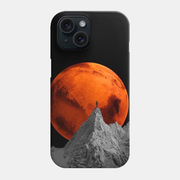 Mars Mountain Phone Case by DavidLoblaw