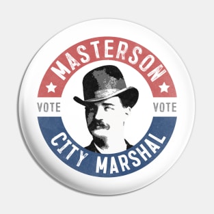 Vote Masterson Pin