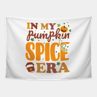 In my Pumpkin Spice EAR Tapestry