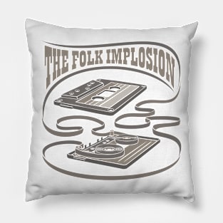 The Folk Implosion - Exposed Cassette Pillow