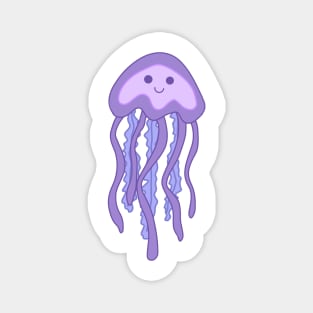 Purple Jellyfish Magnet