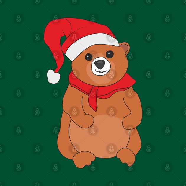 Christmas bear by Alekvik