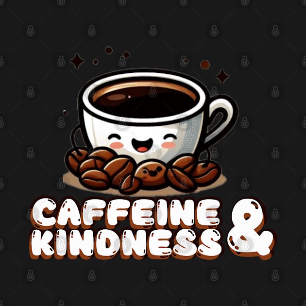 caffeine and kindness by AOAOCreation