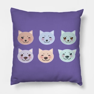 Funny cat muzzle Pillow