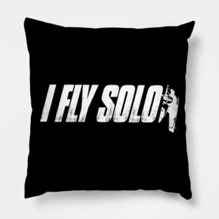 I Fly Solo Pillow