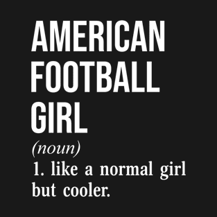 American Football Girl T-Shirt
