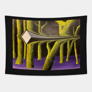 Cube Drop Tapestry