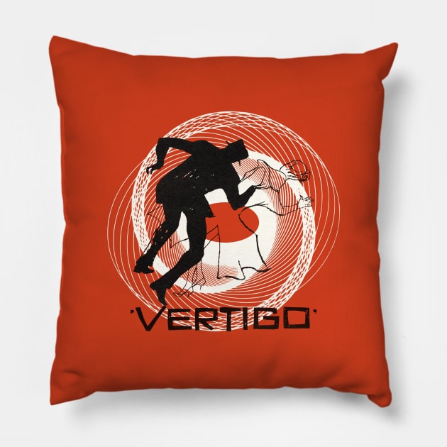 Hitchcock's Vertigo Pillow by charlesproctor