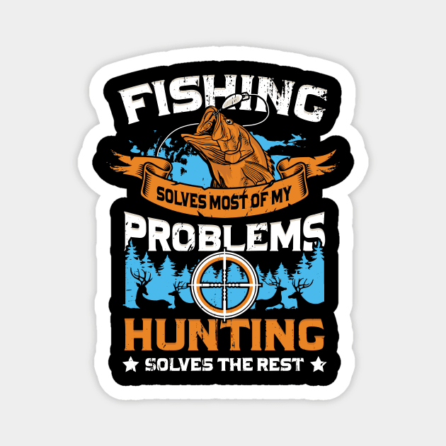 Fishing And Hunting Fish Sport Bass Carp Gift Magnet by Dolde08