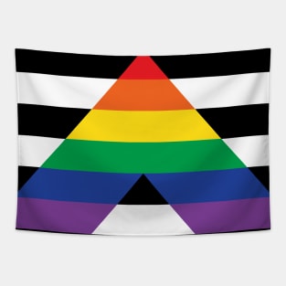 Straight Ally Pride Tapestry