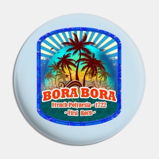 Sunset Bora Bora Pin