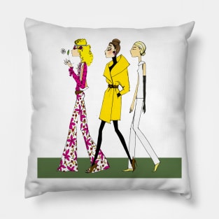 Fashion evolution 3 Pillow