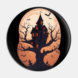 haunted treehouse Pin