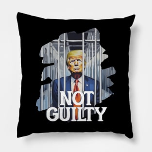 DONALD TRUMP NOT GUILTY Pillow