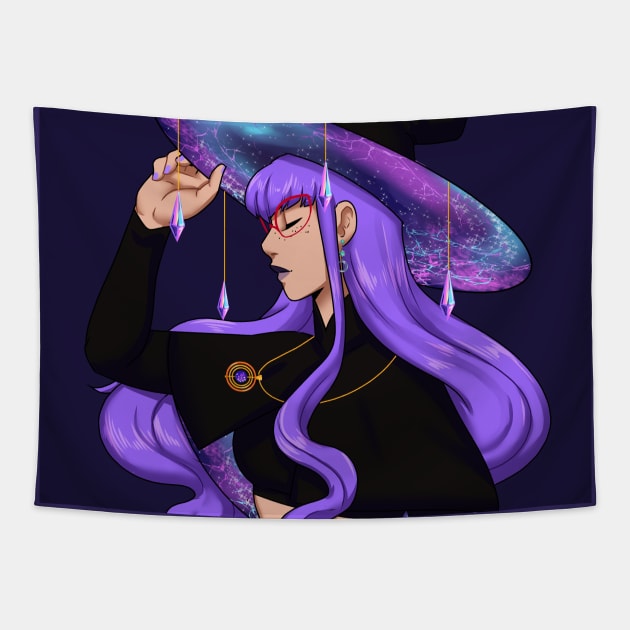 [Celestial Witch] Tapestry by RileyOMalley