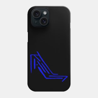 Signature of an AI - Blue Phone Case