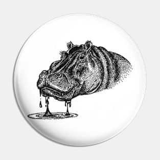 Hippo Dot Drawing Pin