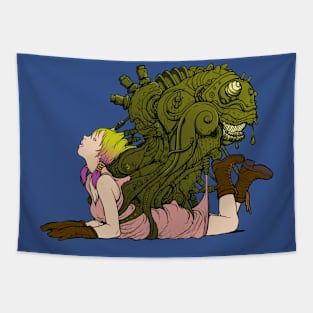 Monster waiting you Tapestry