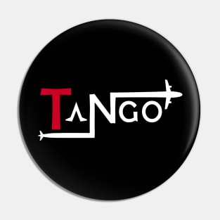 TANGO Aviation Phonetic Alphabet Pilot Airplane Pin