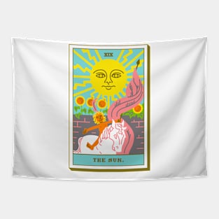 XIX - The Sun - Tarot Card Tapestry