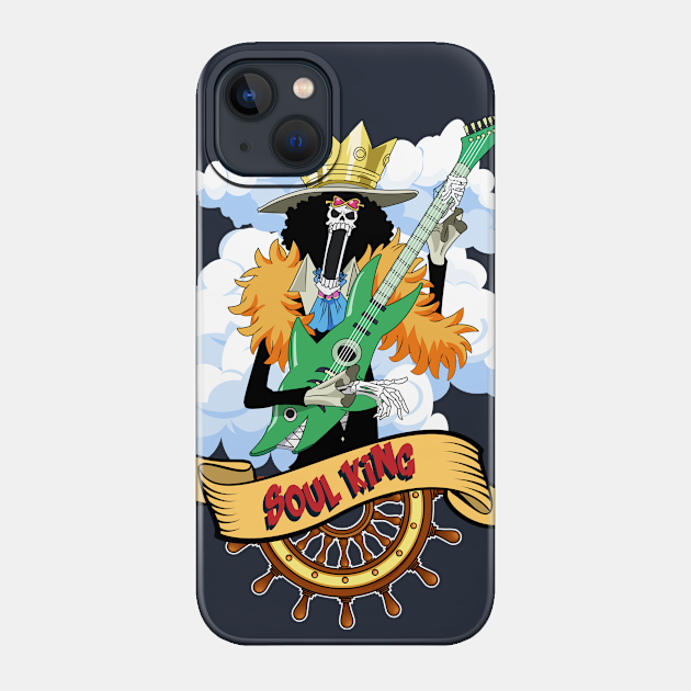 One Piece Anime Brook Soul King One Piece Anime Phone Case Teepublic