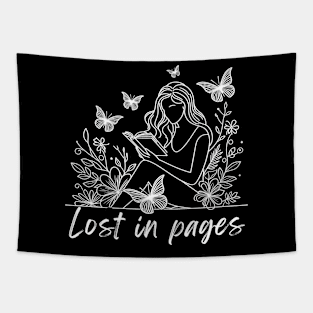 Lost In Pages Tapestry