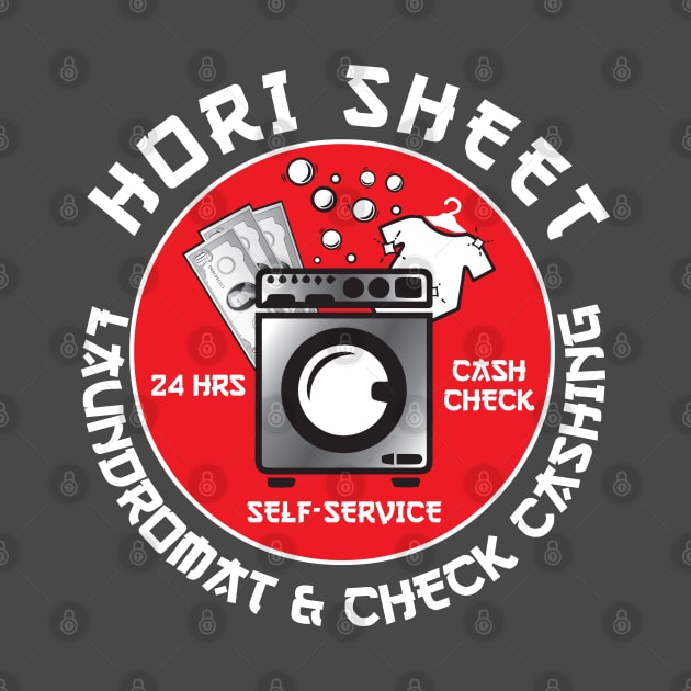 Hori Sheet Laundromat & Check Cashing by Alema Art