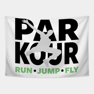 PARKOUR - FREERUNNING - TRACEUR Tapestry