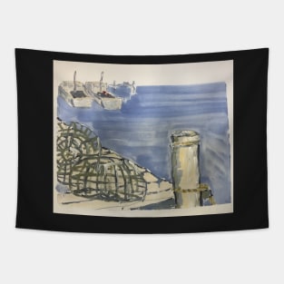 Lobster Pots Tapestry