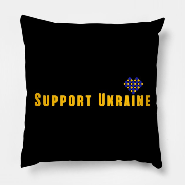 Support Ukraine Pillow by julia_printshop