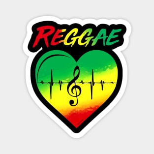 One Love Reggae Magnet