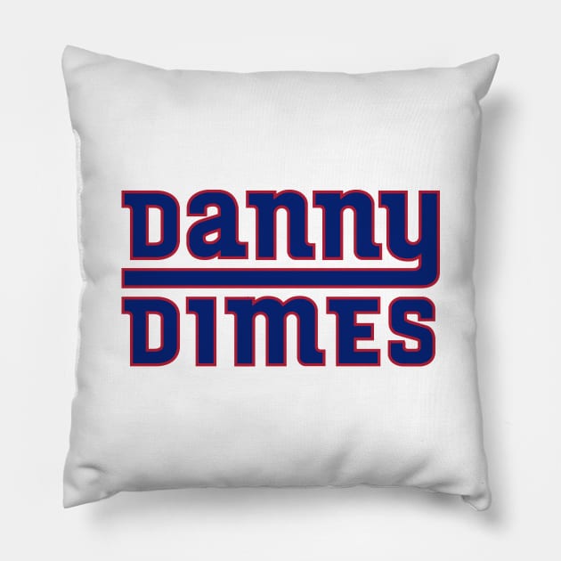 Danny Dimes - White Pillow by KFig21