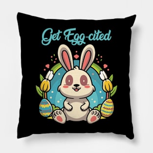 Get Egg-cited Pillow