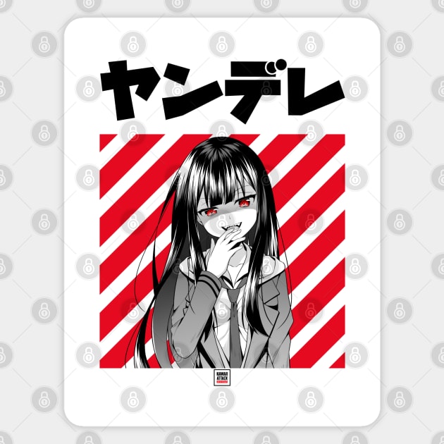 Adorable I Love Anime Girl Japanese Kawaii - Anime - Sticker
