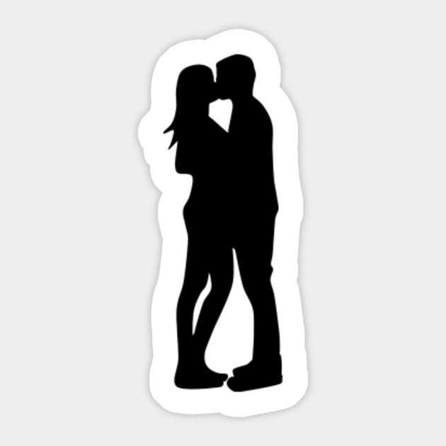 Kissing Silhouette LIMITED EDITION Exclusive Couple Kissing Silhouette 2