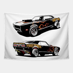 Street Fighter Camaro Tapestry