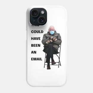 Bernie Sanders Mittens Inauguration Meme Phone Case