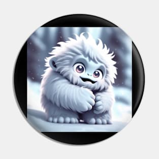 Cute baby yeti Pin