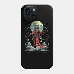 Japanese Samurai Shaman, Halloween Phone Case