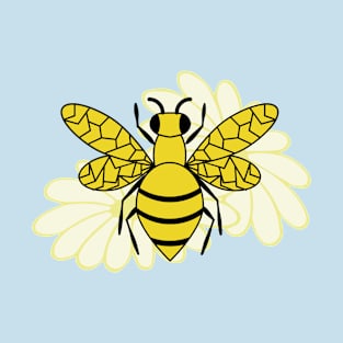 Honey Bee and Flowers T-Shirt