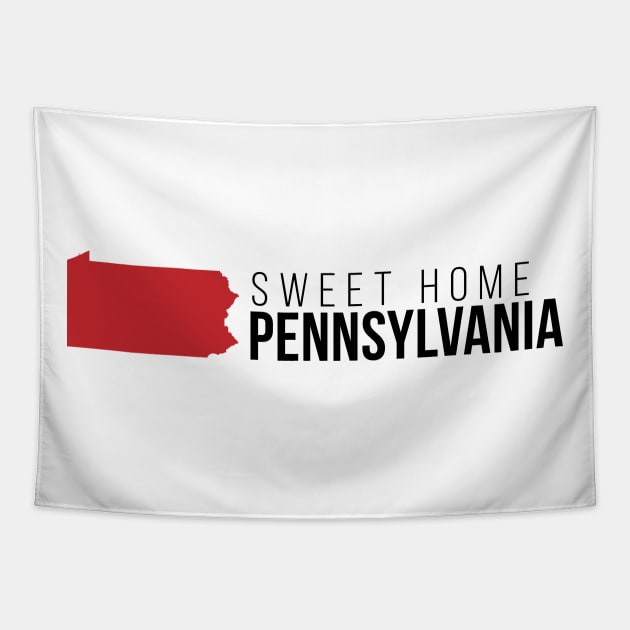 Sweet Home Pennsylvania Tapestry by Novel_Designs
