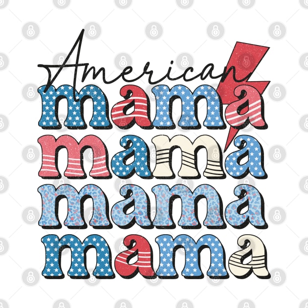 American mama retro mom and me by PixieMomma Co