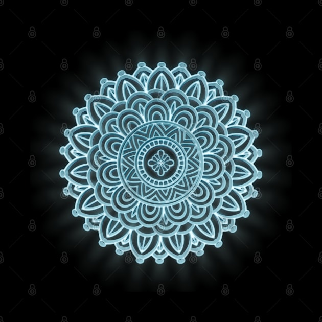 3D Mandala Design / Sacred Geometry Flower of Life Mandala by DankFutura