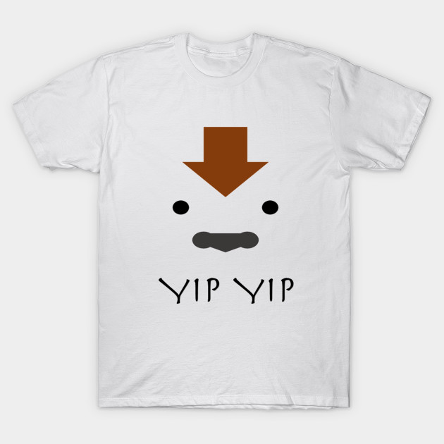 Appa Atla Yip Yip Avatar The Last Airbender T Shirt Teepublic